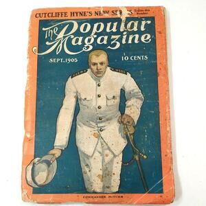The Popular Magazine Number 5 September 1905 Commander McTurk Cover